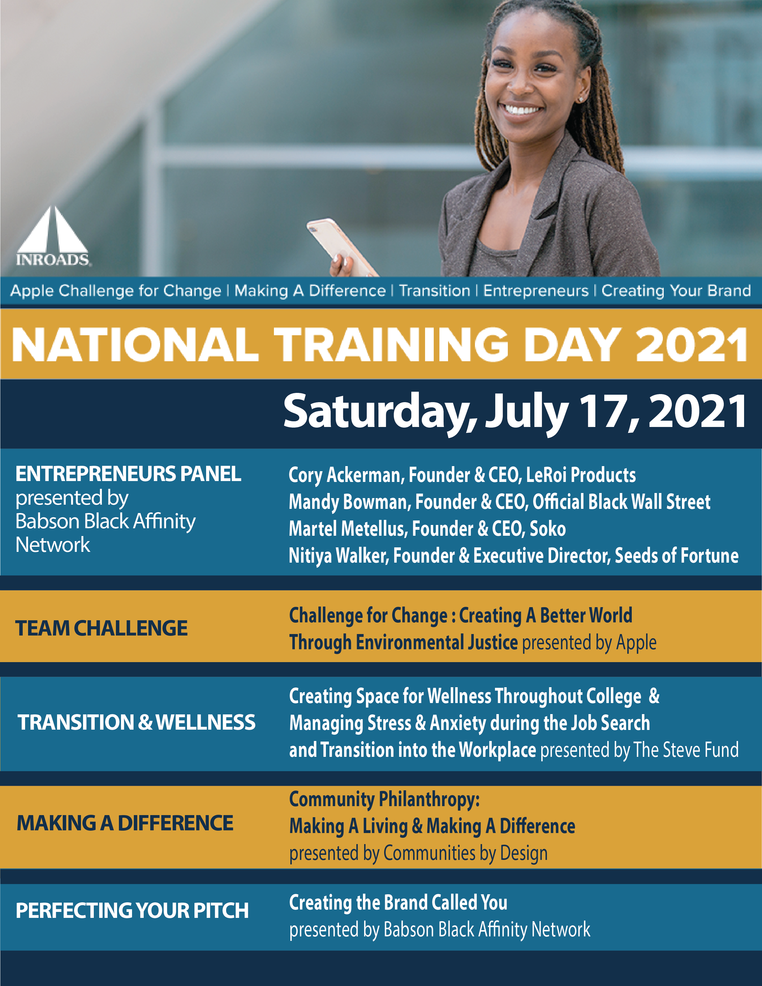 National Training Day 2021 INROADS